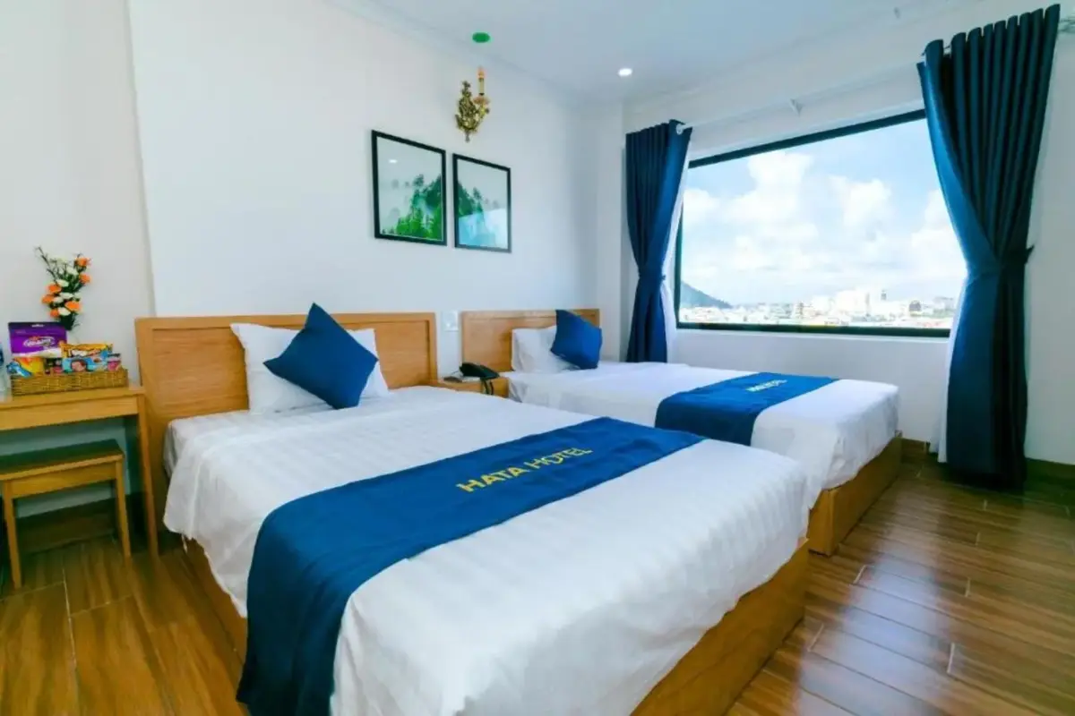 Review khách sạn Hata Quy Nhơn tại 35 Nguyễn Nhạc: phòng nghỉ và lưu ý đặt phòng