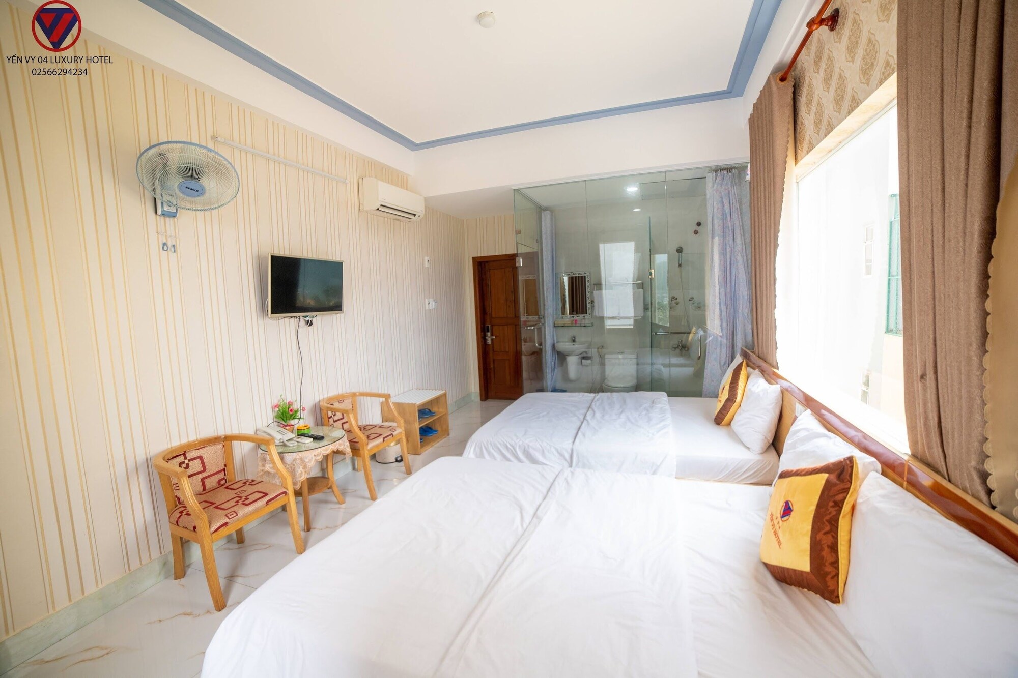 Review Khách sạn Yến Vy Quy Nhơn: vị trí, phòng nghỉ và lưu ý đặt phòng